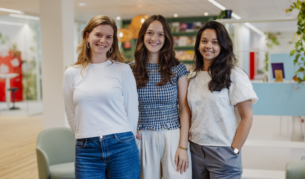 Drie nieuwe collega’s voor content en gedrag